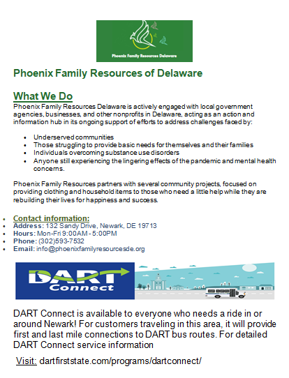Phoenix Family resources